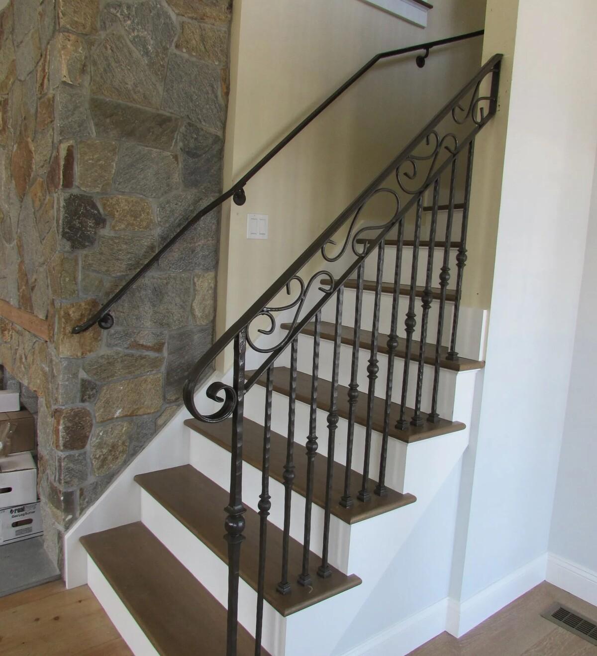 Stair Railing Work Image